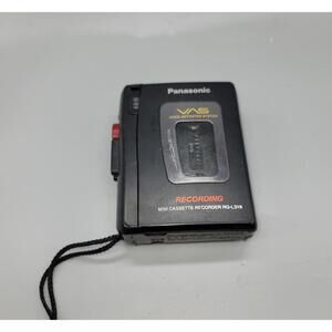 Panasonic Portable Mini Cassette Recorder RQ-L349 VAS Counter Vintage